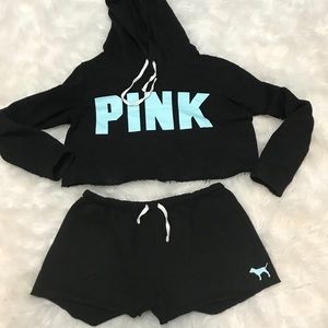 Pink sweatsuit